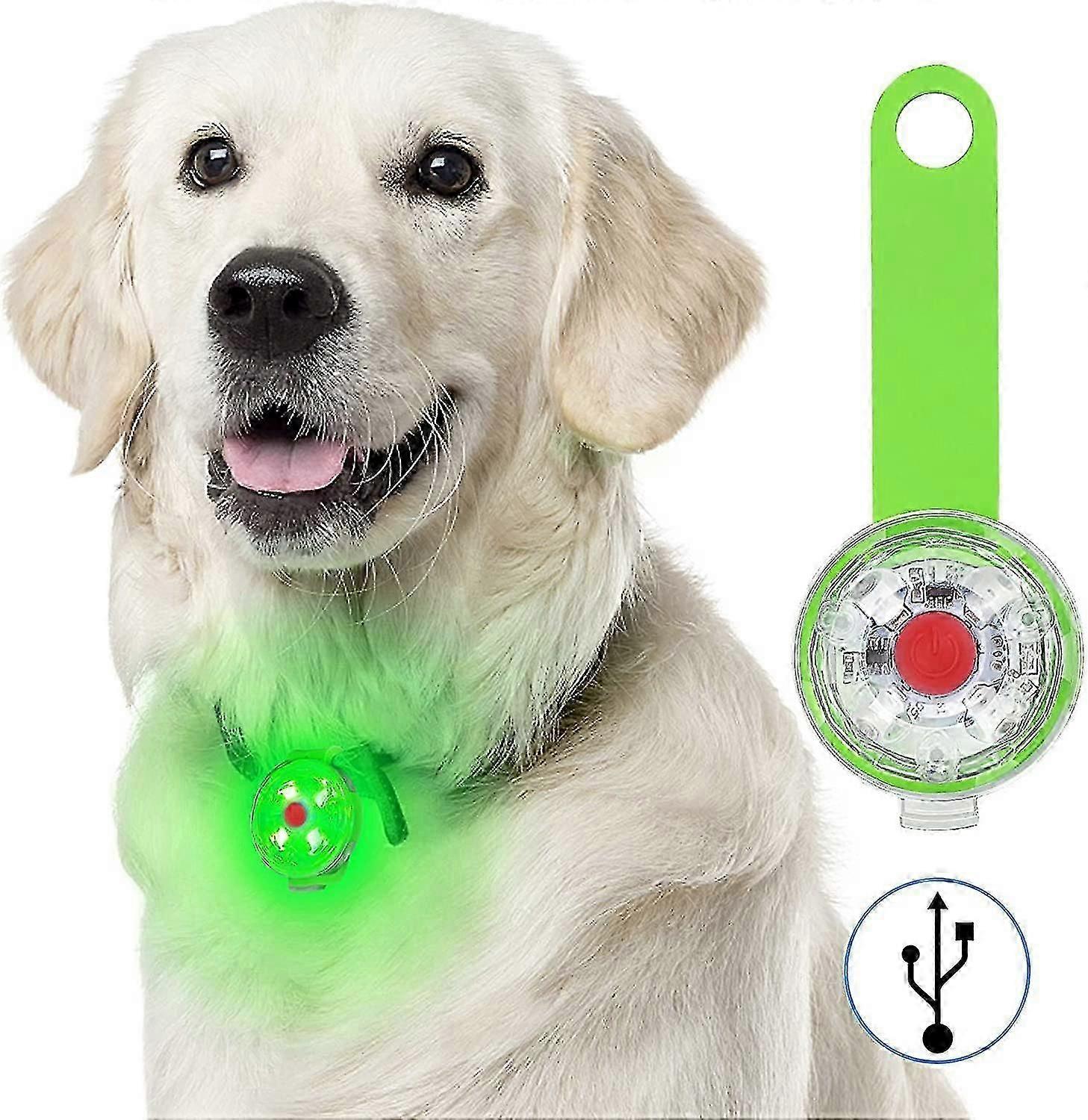 Safety Led Flashing Light For Dogs, Cats - Usb Rechargeable Led Light