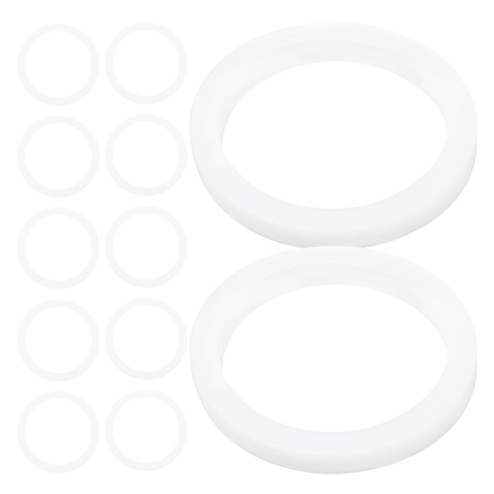 It seems like you're listing a product: **"40pcs Silicone Gaskets For Jars – Leakproof Sealed Rings Replacement For Mason Jar Lids, Flexible O Ring