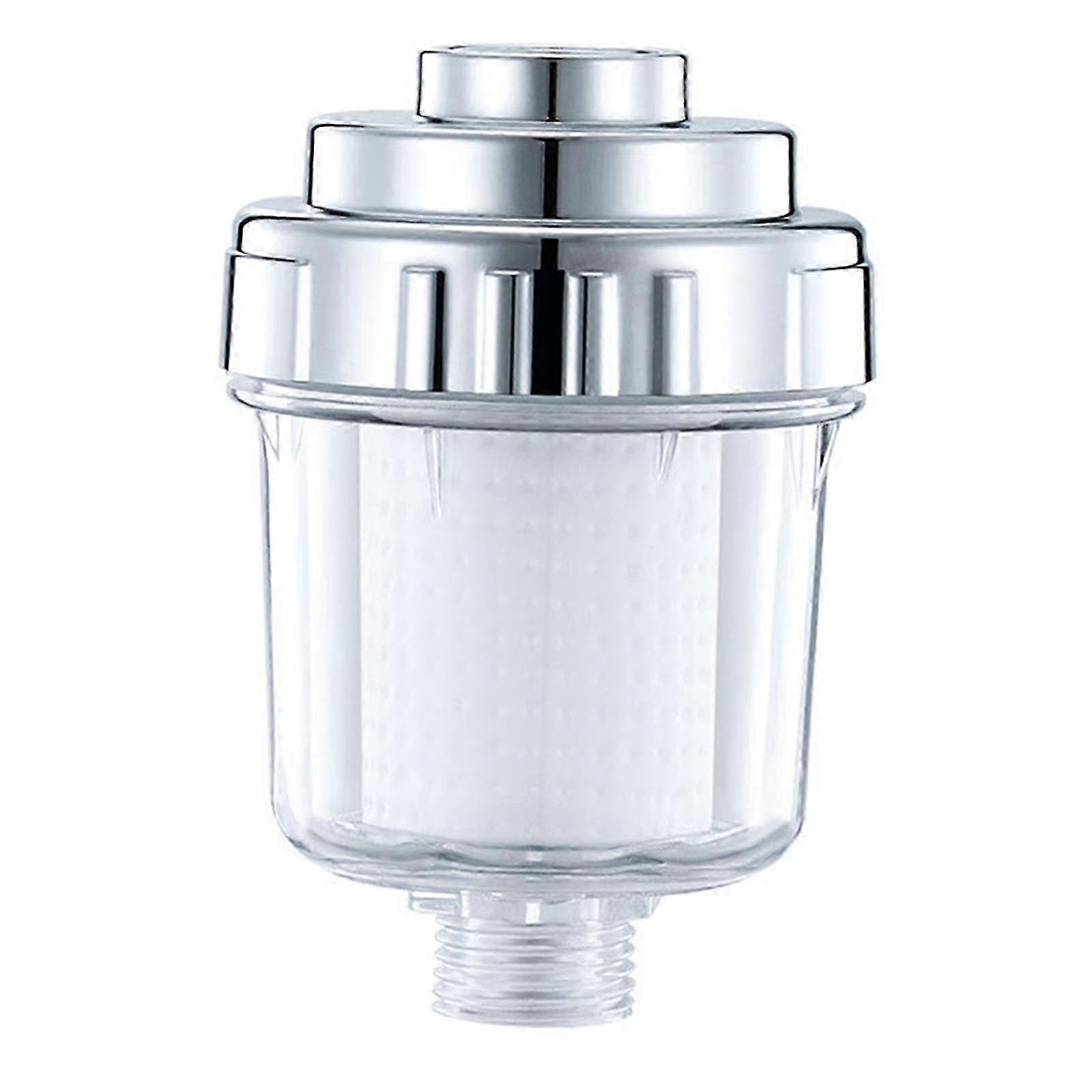 Under Sink Inline Shower Filter for Bathroom Household with 1 Filter Element