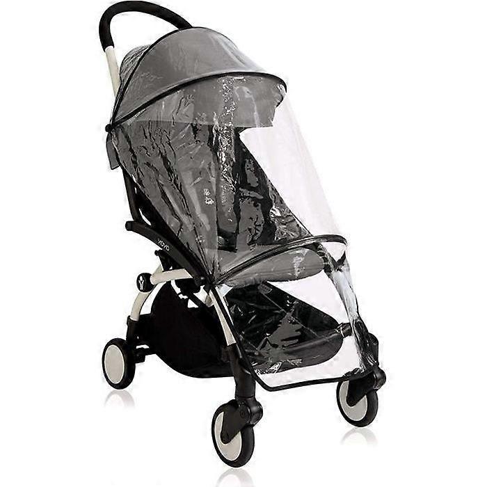 Universal Rain Cover for Babyzen Yoyo & Yoyo2 Stroller - Transparent Pack 6 Months to 4 Years