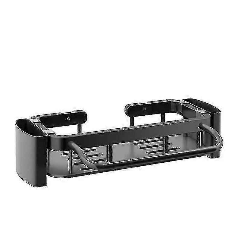 מתלה אחסון כיור תלוי מחזיק ספוג מייבש כלים שחור