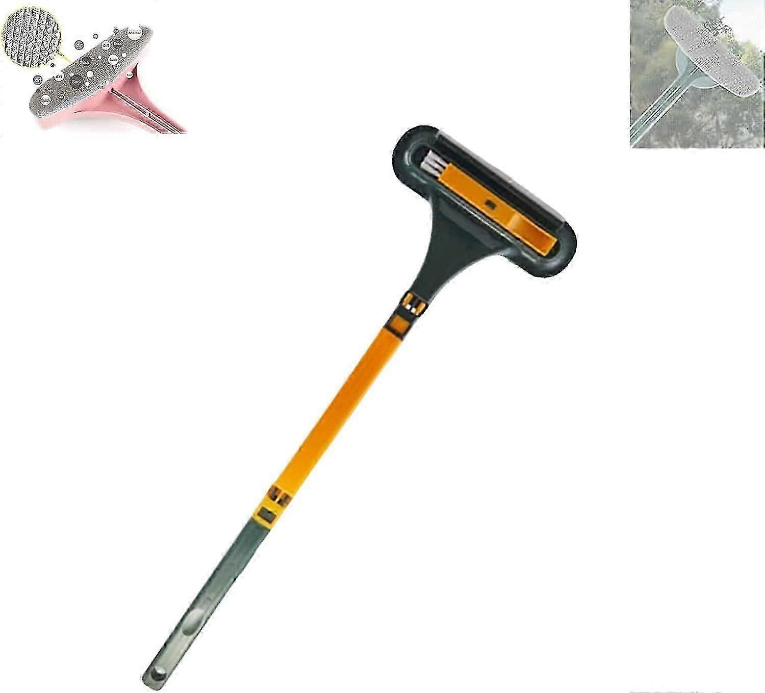 2 in 1 Multifunctional Screen Brush Cleaner, Extendable Window Mesh Cleaning Brush, with Long Handle
