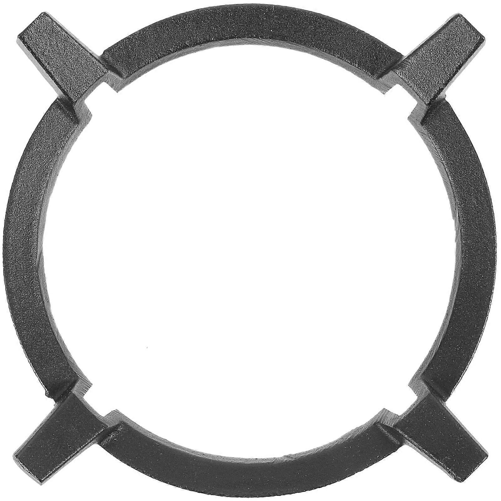 حامل رف وعاء غير قابل للانزلاق لموقد غاز المطبخ حامل ووك سميك مع عزل حراري للتدفئة المتساوية