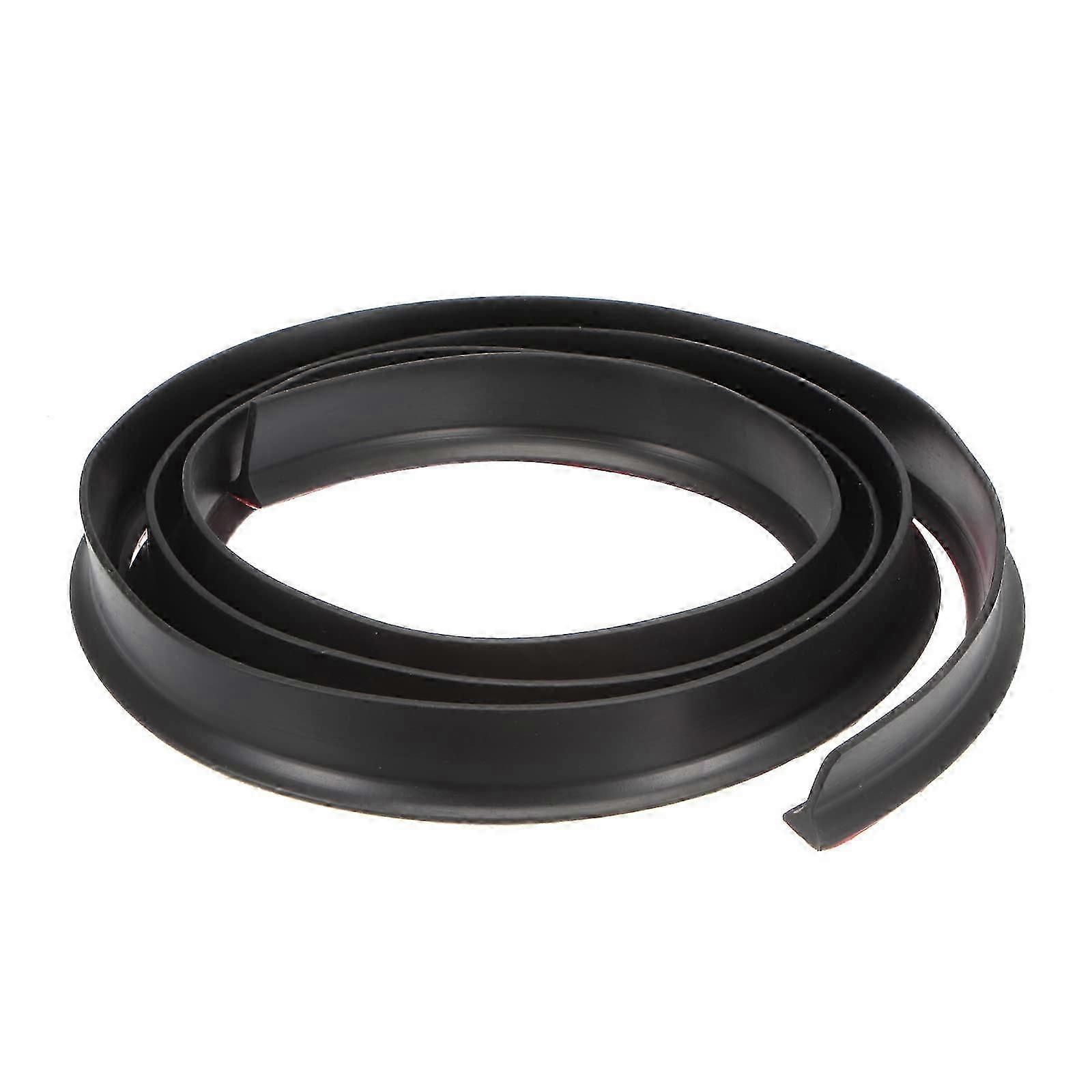 Collapsible Bathroom Shower Water Retention System in Black Color, Perfectly Fits Various Bathing Areas, Dimensions 90.55 cm