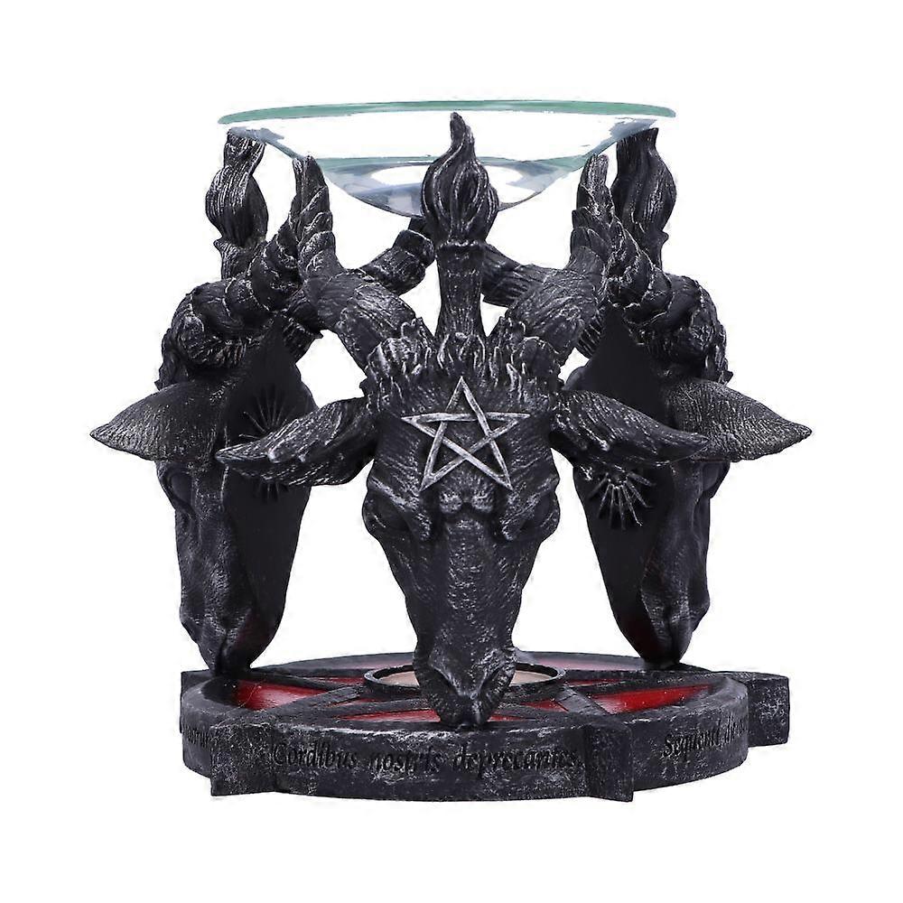 Occult Baphomet Head Oil Burner