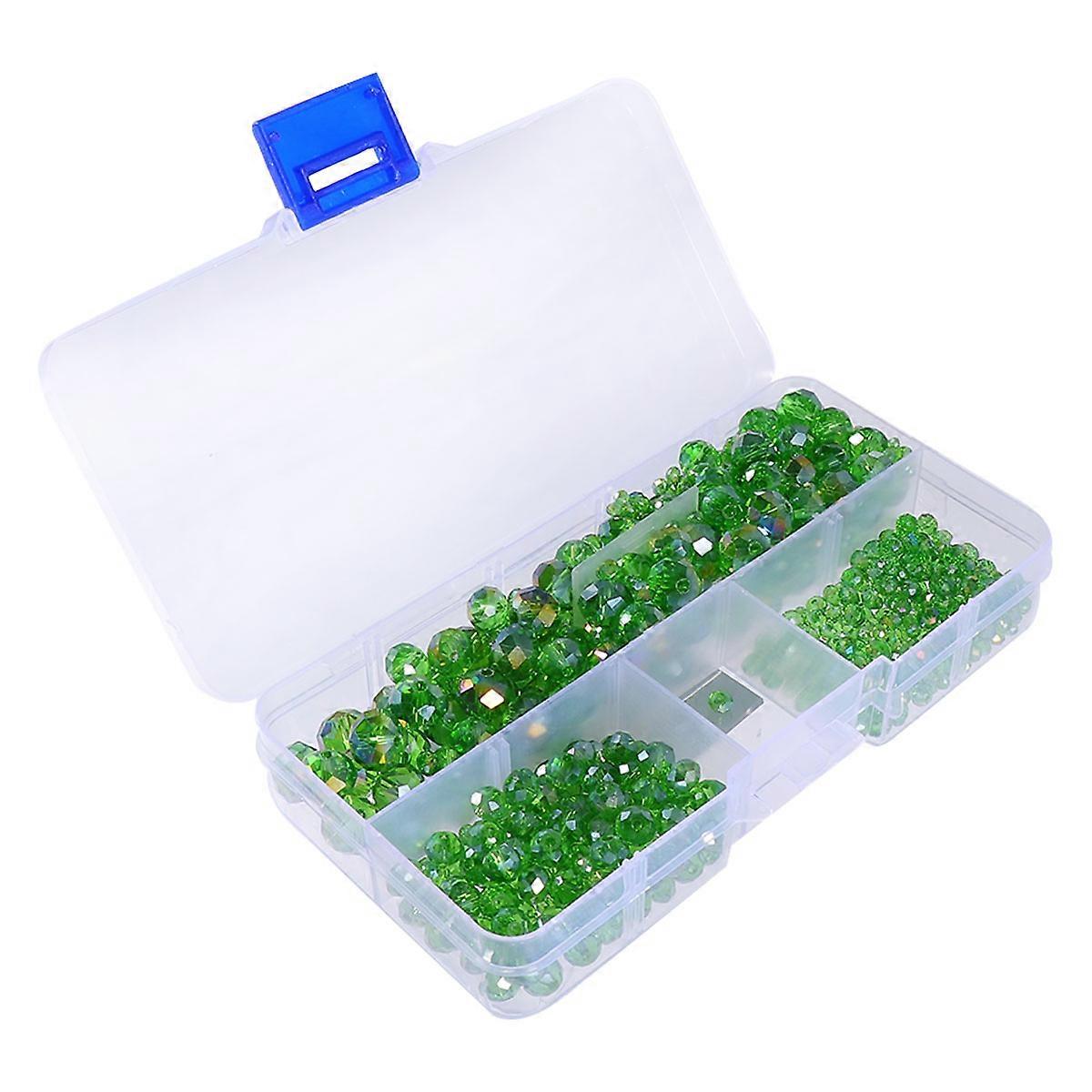 Craft Beads Jewelry Making Kits Flat Square Artificial 1x1cm Necklace 710Pcs