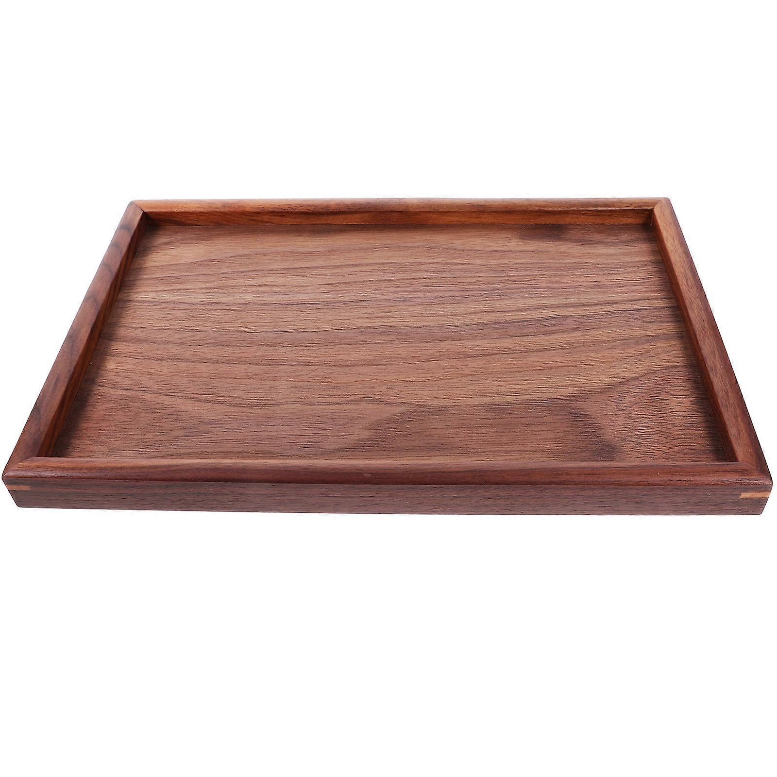 Countertop Toiletries Tray Bathroom Vanity Tray Rectangular Shape Storage Organizer Fruit Dish Snack Dish 1Set