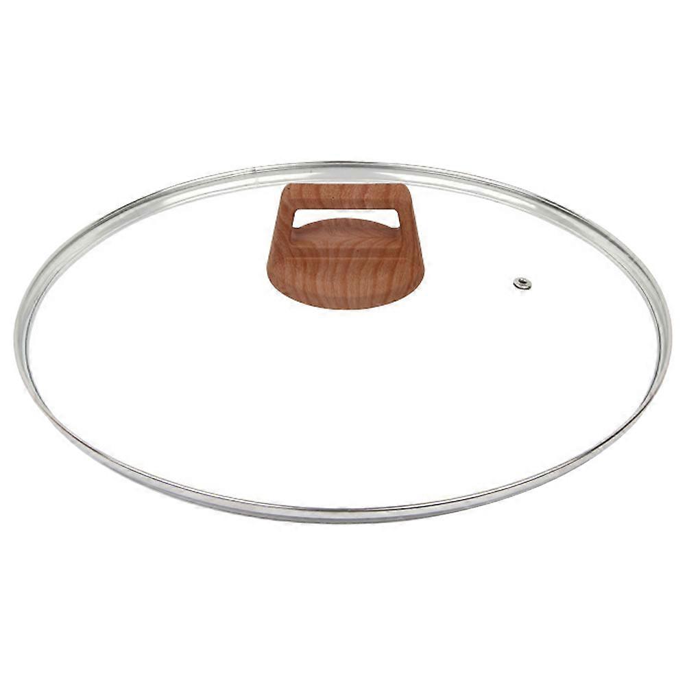 Pot Replacement Lid Shockproof Wok Cover Round Shape Material 1Pcs