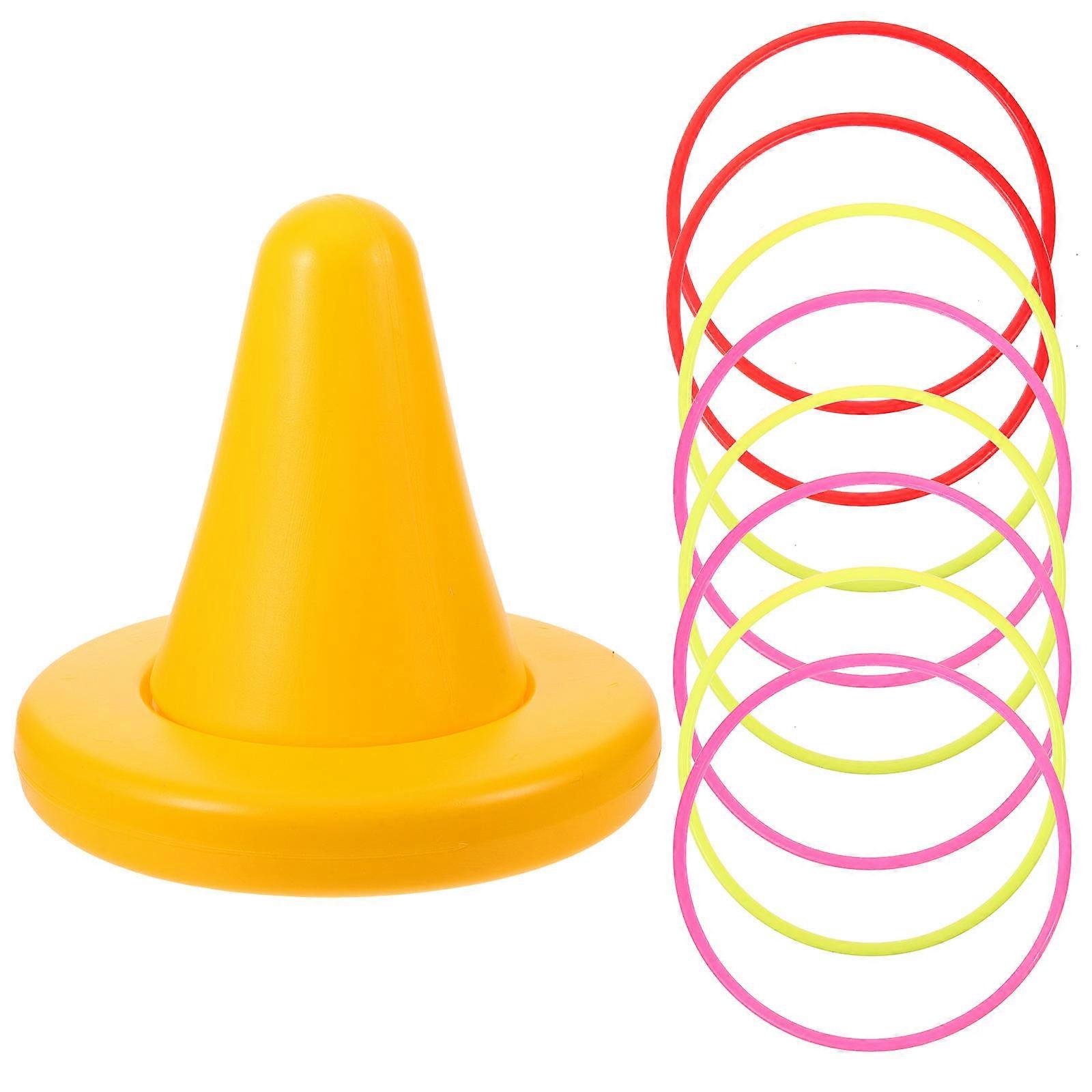 Kids Exercise Equipment One-Legged Stool Home Toss Game Random Colors for Accessories 9.43X9.43X9.43inch Hand-Eye Coordination 1 Set