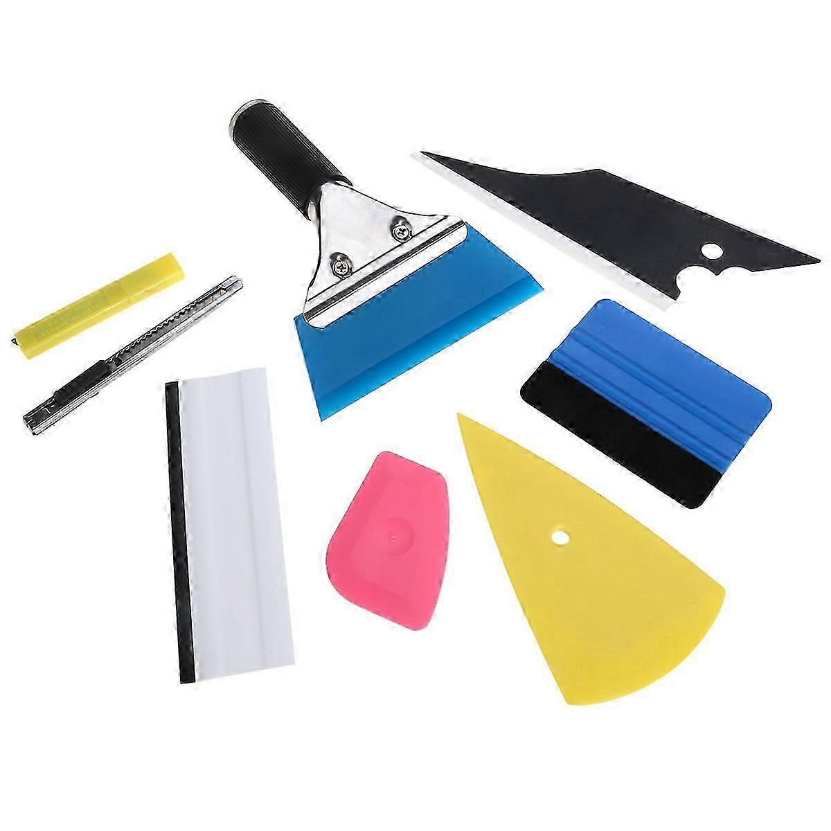8-Piece Car Window Tint Vinyl Installation Tool Kit