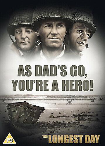 The Longest Day DVD (2011) John Wayne Annakin (DIR) cert PG - Region 2