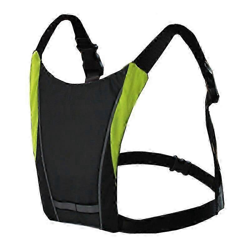 Unisex Wireless Reflective Cycling Vest with 4 LED Turn Signal Lights and USB Rechargeable Remote Control