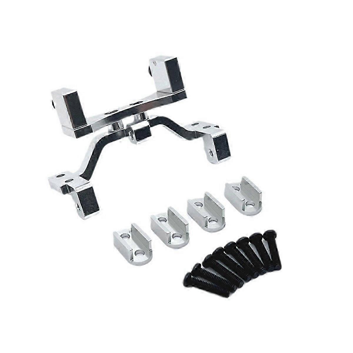 Steering Gear Fixed Base Set for WPL 1/10 C74 1/16 Full Range Remote Control Car Metal Upgrade Sprin--