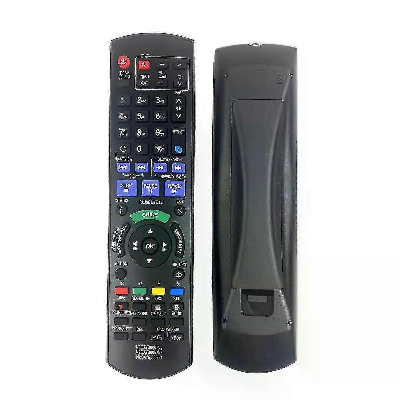 Remote Control Suitable for Certain Brand Blu-ray Disc DVD Recorder Models