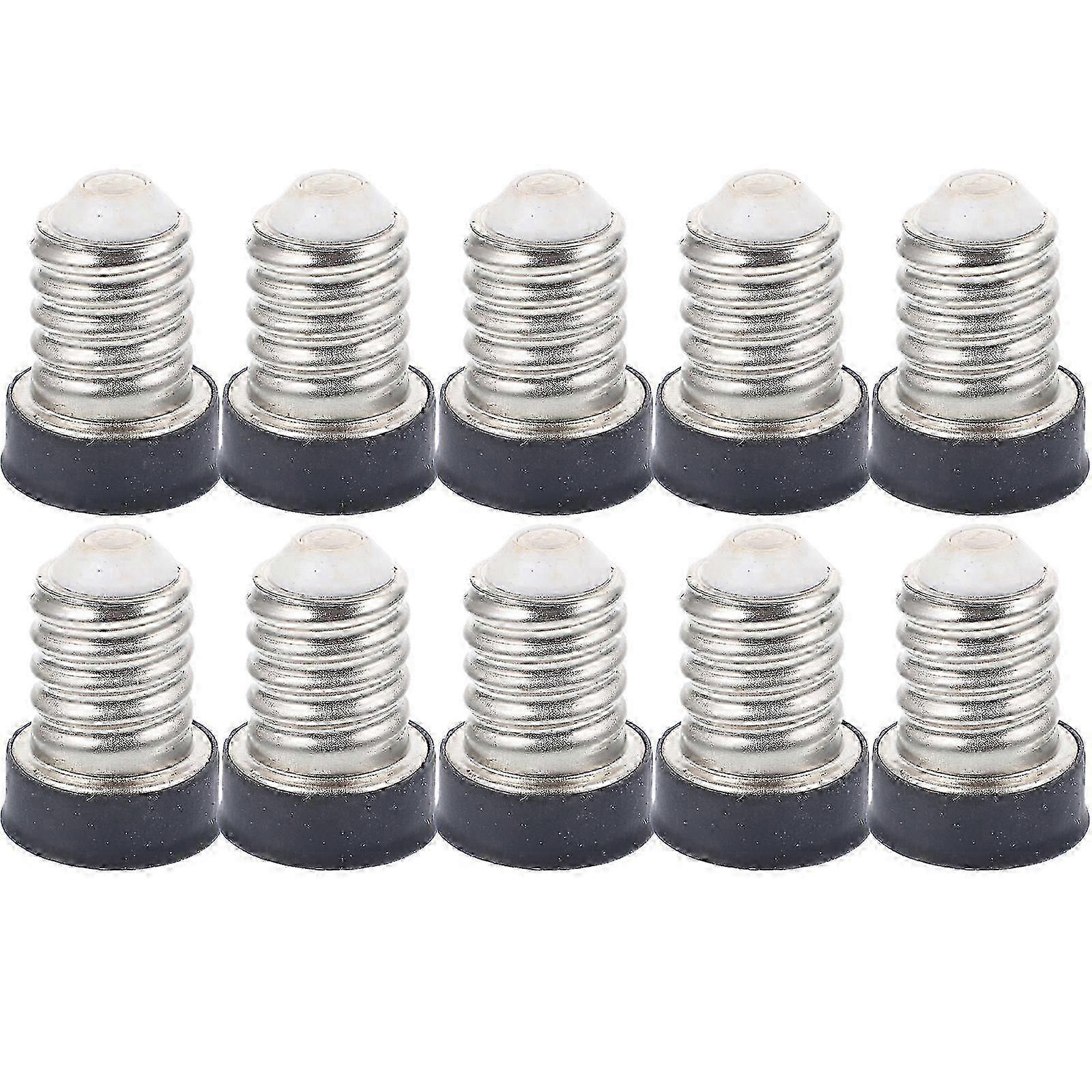 10pcs Light Converter Adapter E14 To E12 Screw Accessory
