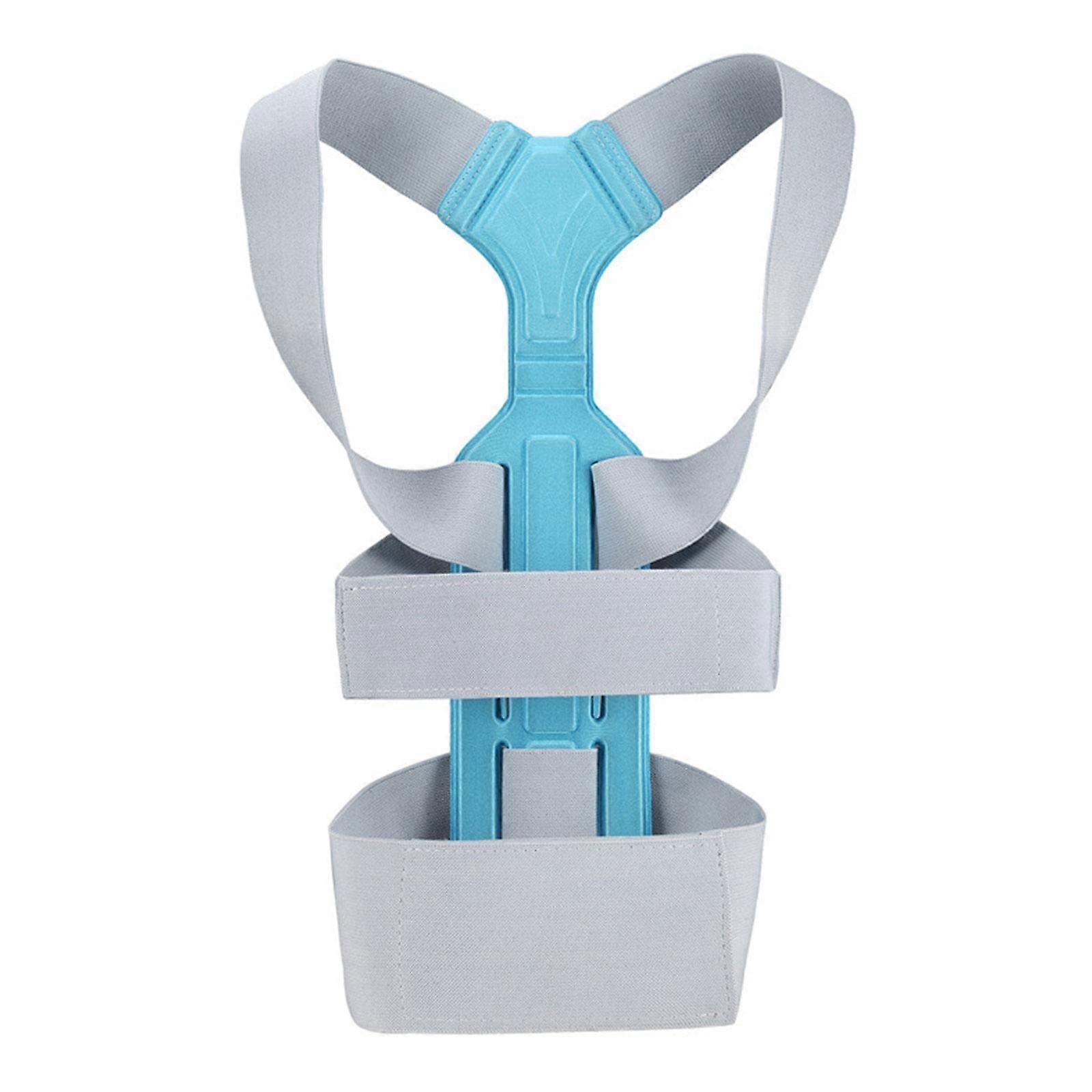 Invisible Chest Orthopedic Device Back Support Medical Bone Waist Belt Support Corset Women Breathable Spine Men Lumbar Brace Gray L