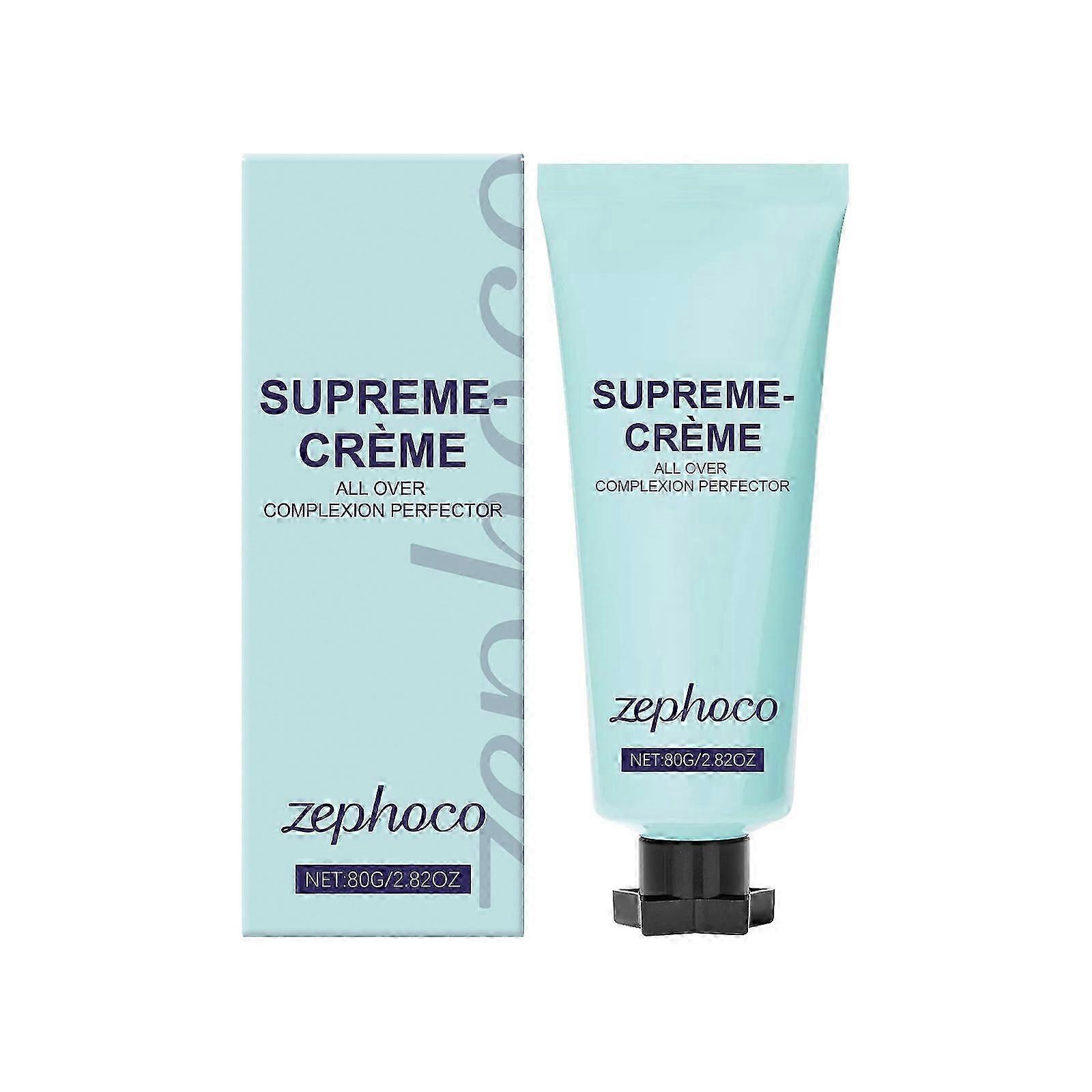 Supreme Creme All Over Complexion Perfector, langtidsholdbar concealer creme foundation - vandfast og overførselsresistent, velegnet til krop og ansigt