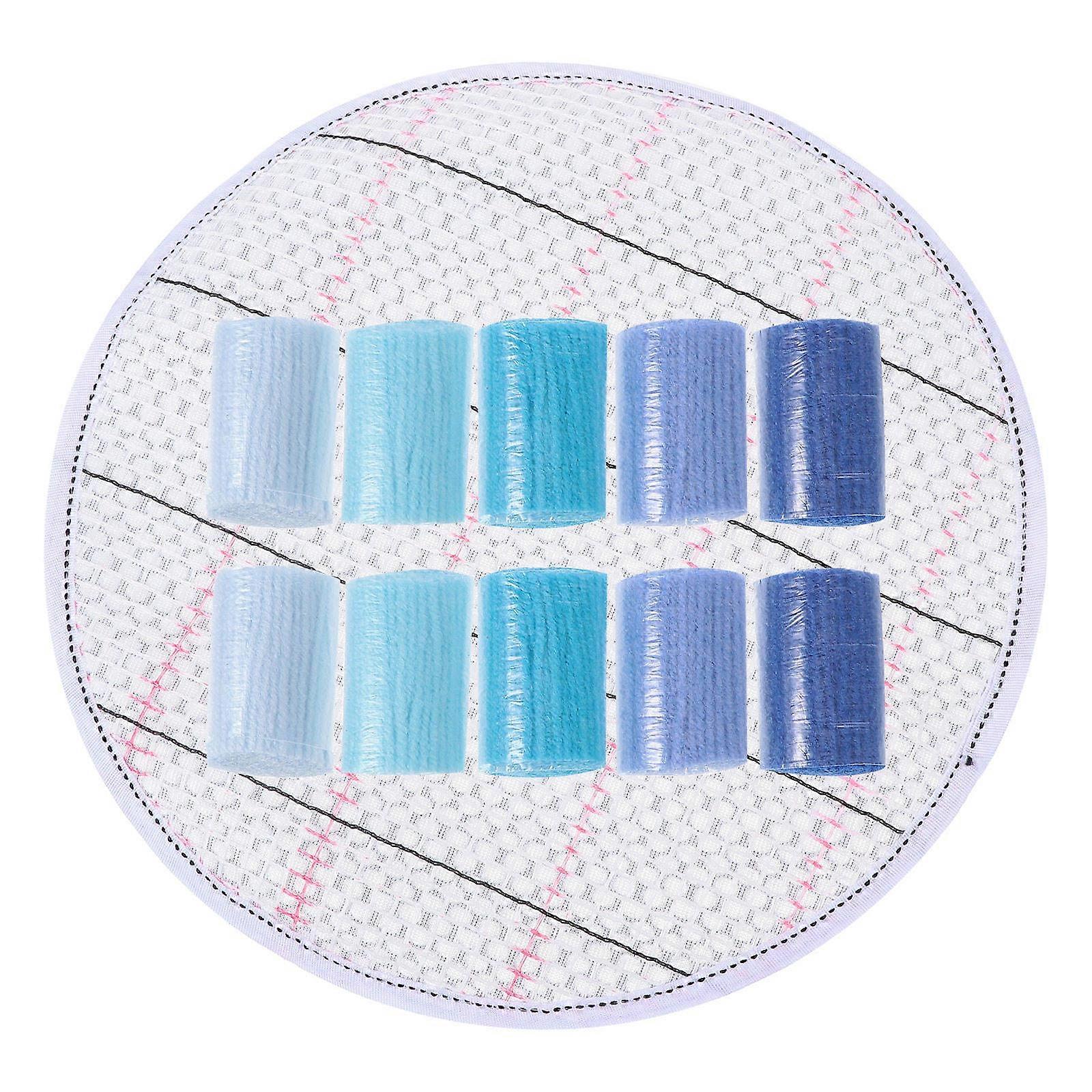 Diy Wool Yarn Rug Making Kit For Knitting Weaving Latch Hook Crafts Soft Touch Multi Textiles Creative Projects