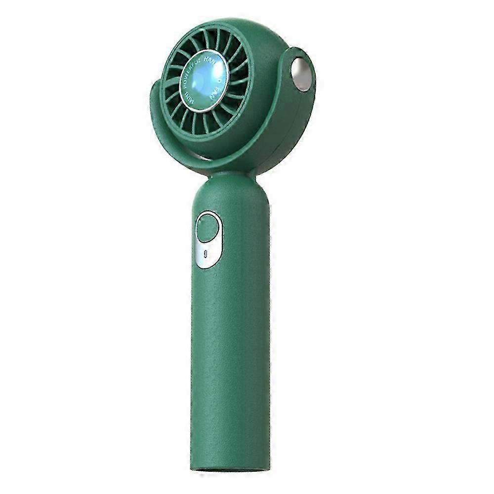 Mini portable fan with Turbo function, rechargeable via USB, perfect for outdoor and office use. SZRH A-S