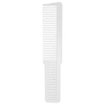 Professional Pocket Comb Fine Wide Tooth Barber Comb Hairdressing Comb for All Hair TypesWhiteYMMR)
