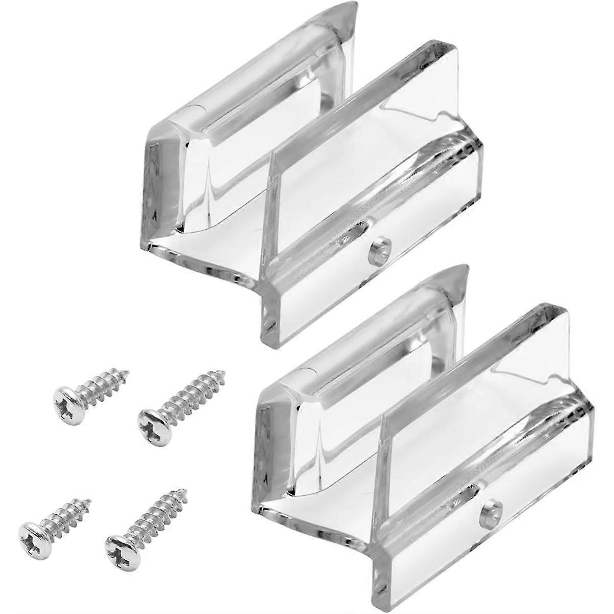 Sliding Shower Door (Top Hung) Shower Door Guide, 3/8 in Channels