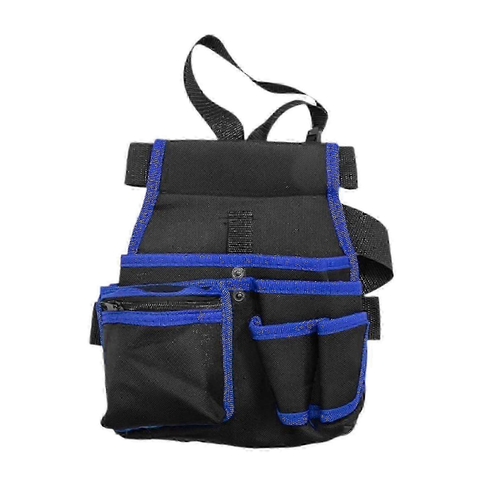 Adjustable Gardening Utility Pouch with Multiple Storage Tool Belt for Dad Ideal Gift for Construction Workers and Gardeners