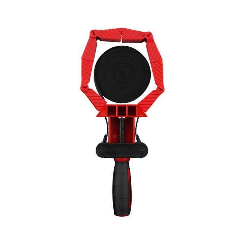 Multifunctional Belt Tensioning Tools with Right Angle Clamp, 4m Pure Nylon Strap, Versatile Woodworking Clip