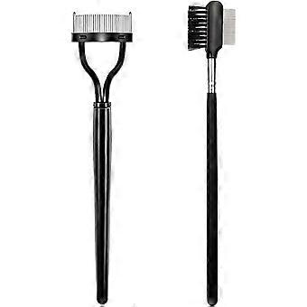 HG Eyelash Comb Stainless Steel Eyelash Comb Metal Comb Eyelash Brush Eyebrow Brush Eyelash Comb Eyeshadow Brush