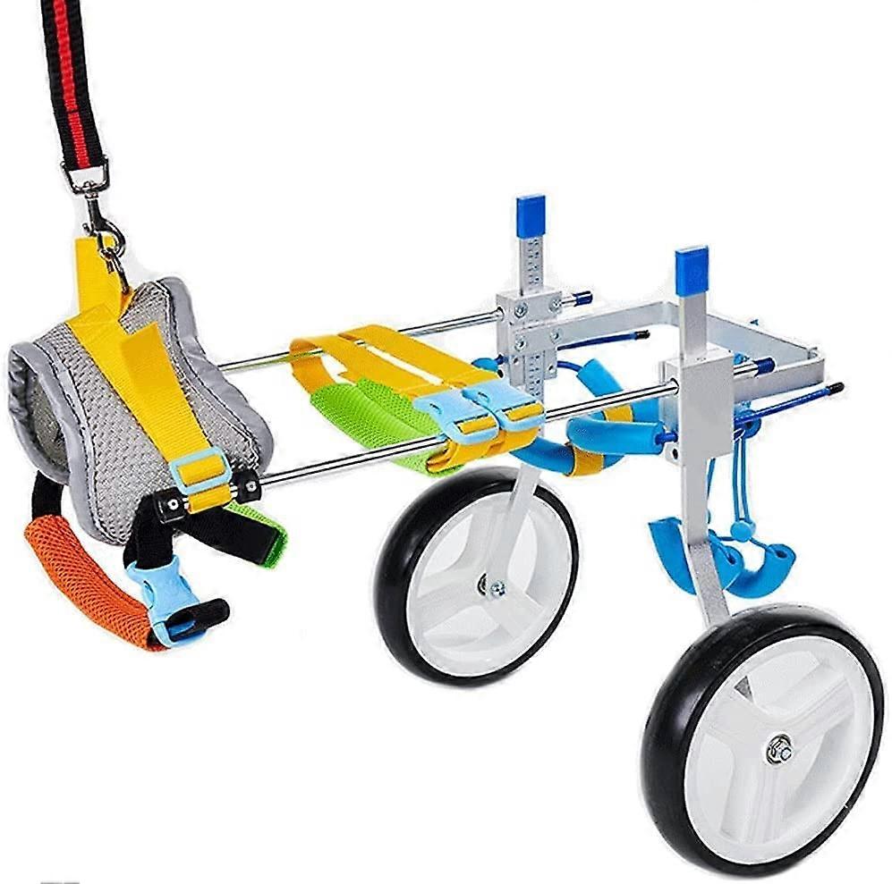 Hund wheelchair, adjustable running wheels, walking aid for disabled dogs