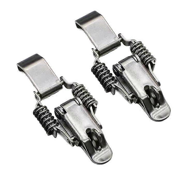 Springloaded toggle latch, springloaded toggle fastener, 2pack, stainless steel 304, multiple sizes (L, W) W L.
