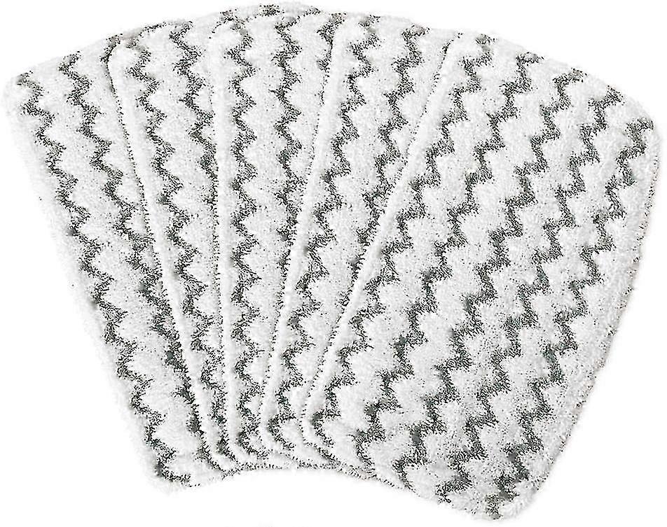 AURA 4pcs Steam Mop Pads, Washable Microfiber Cleaning Steamer Replacement Pad