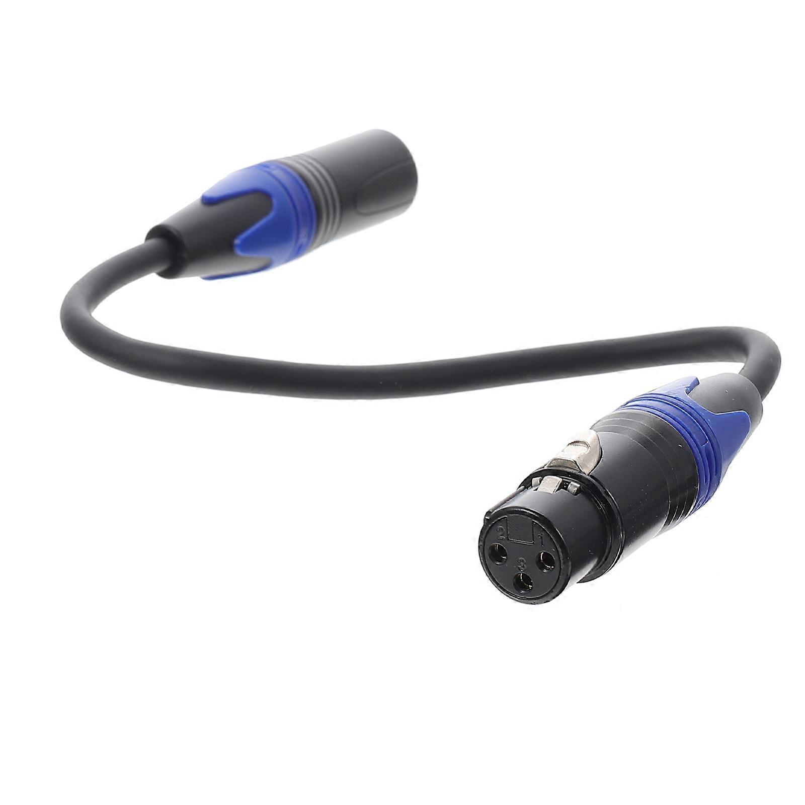 XLR Microphone Cable Adapter Cord for Audio Connection – Flexible Design for Microphones, Mixers & DMX Stage Lights – Durable & Reliable Performance