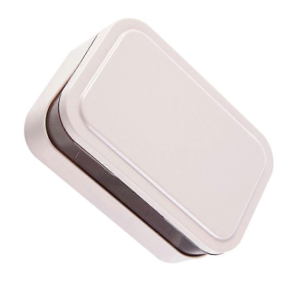 Travel Soap Container Double-Layer Draining Design for Home Users in Bathrooms 1Pack