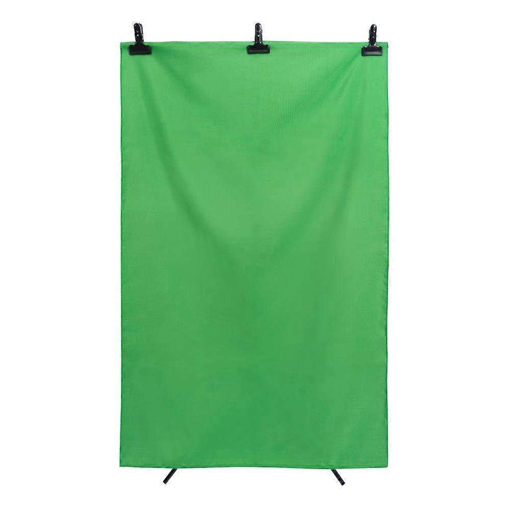 Durable Photography Background Cloth for Portrait Photos in Green 1x1.6M Made from Polyester Cotton