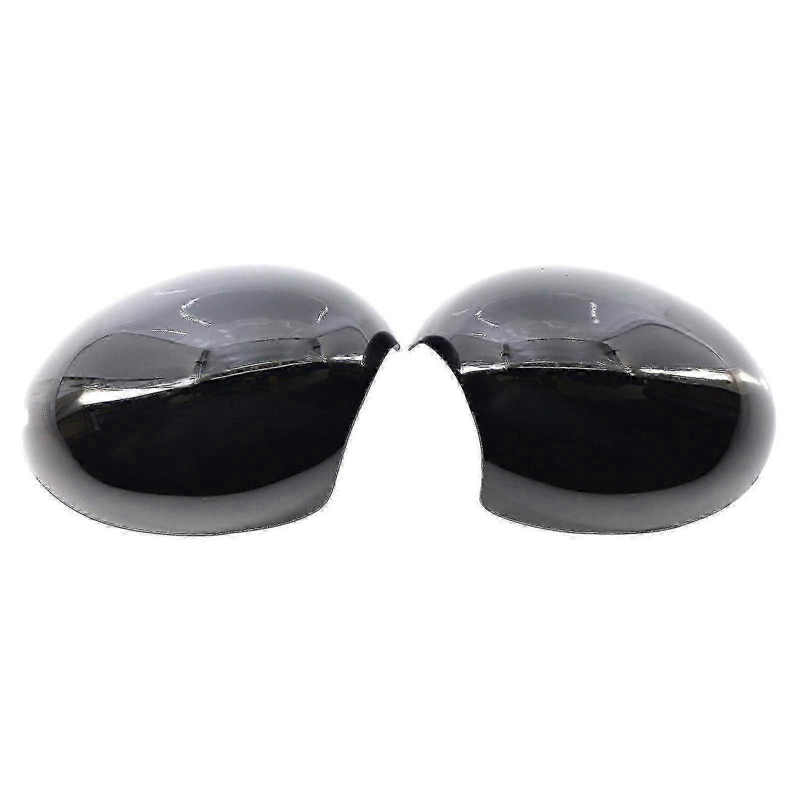 Side Mirror Cover for Mini Cooper R55 R56 R57 R58 R59 R60 R61 Models - Black Replacement Accessory