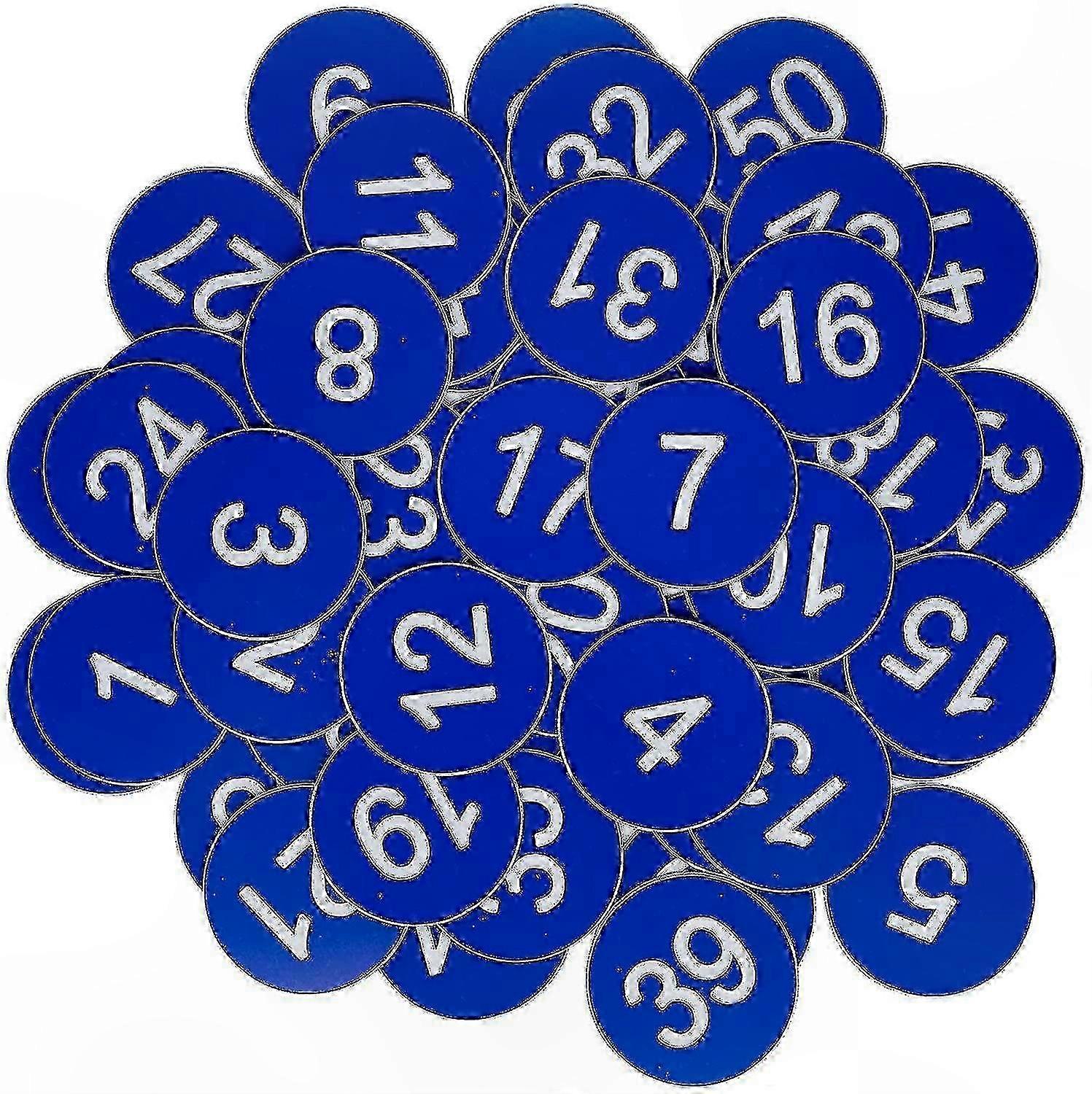 Customizable Plastic Key Tags for Identification Purposes Without Pre-Drilled Hole