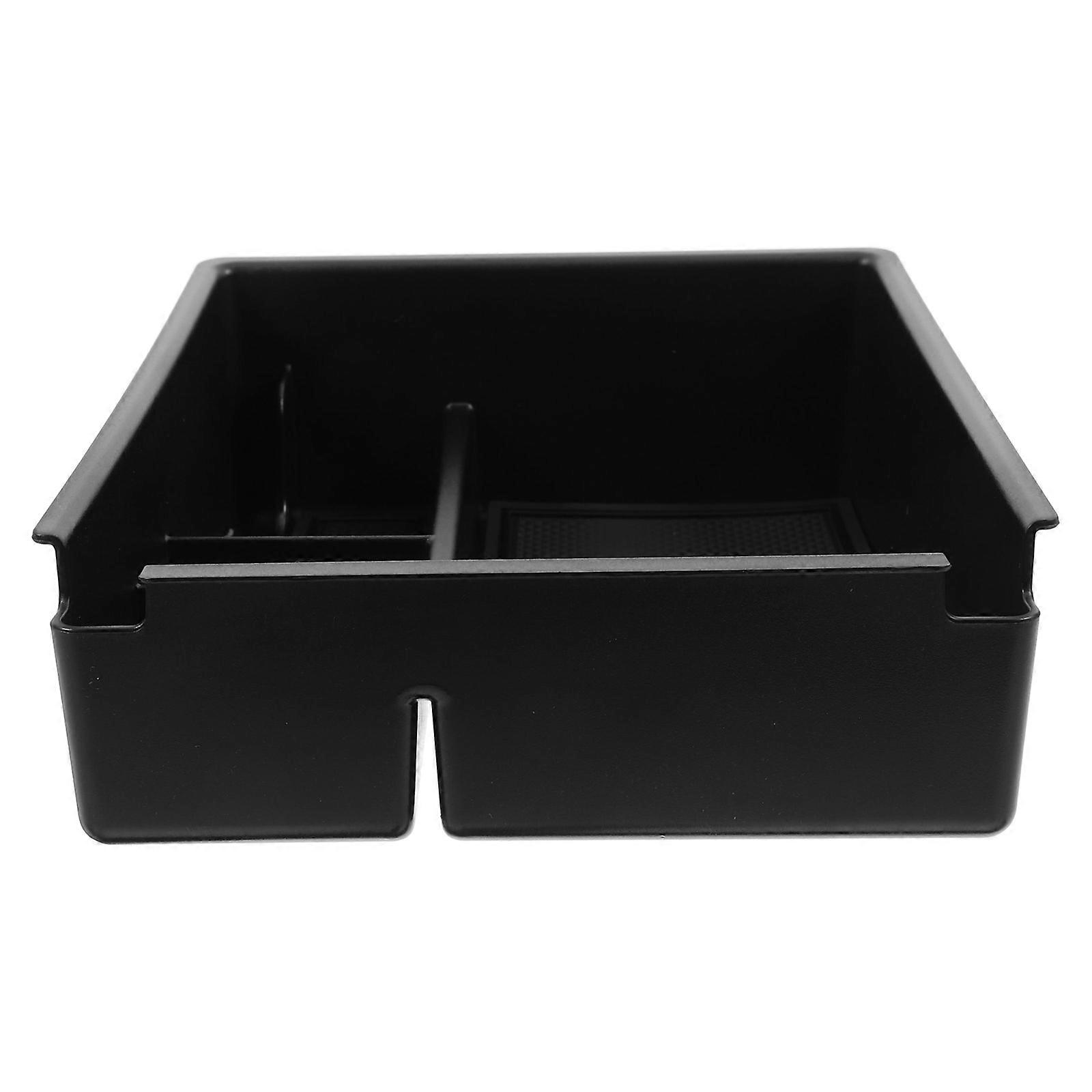Car Console Organizer with Divided Compartments for Phones, Keys – Easy Access Front Seat Storage Box for Car, Simple Installation