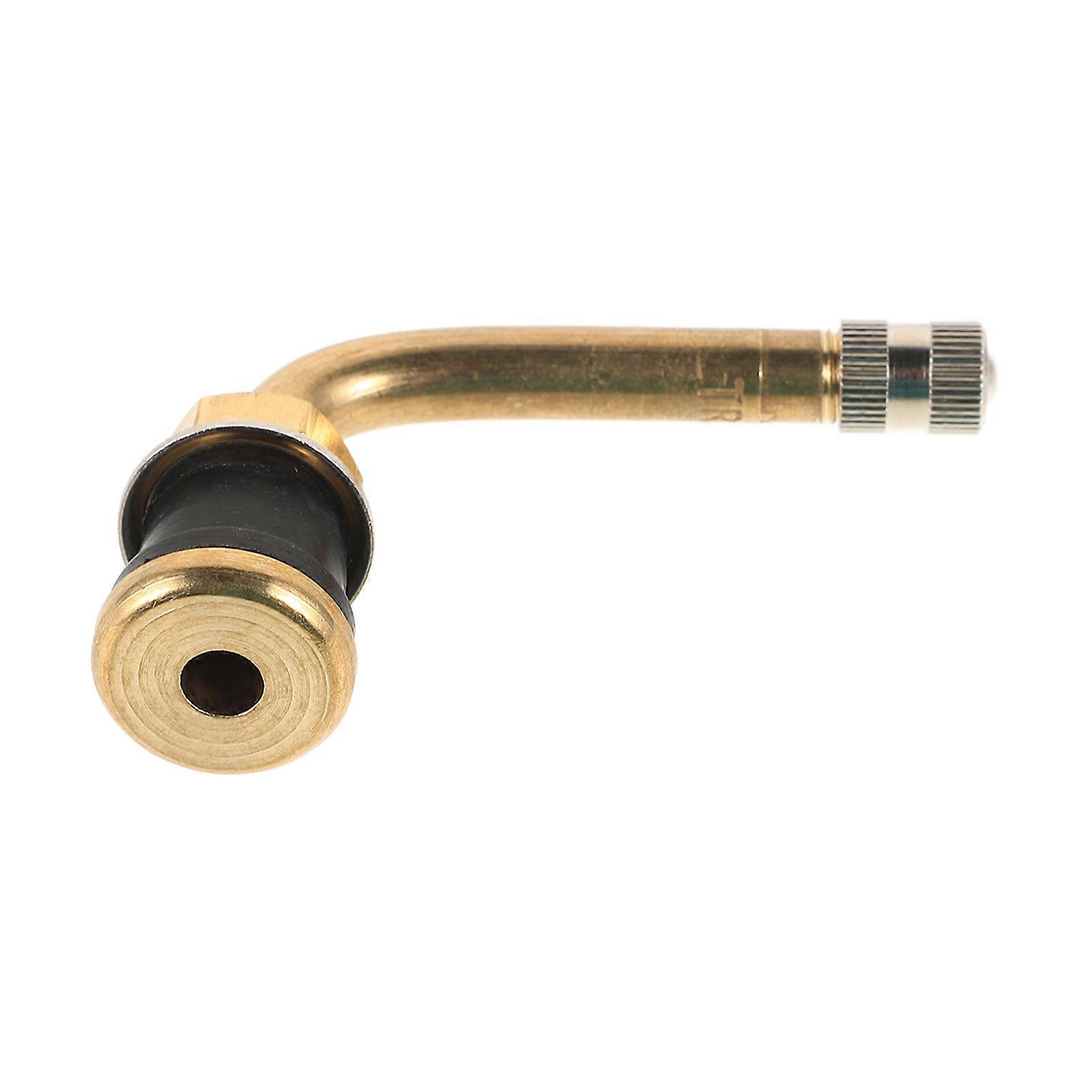 Tubeless Valve Stem for Optimal Seal and Longevity 1 Set Copper Tire Valve TR570C for Truck and Bus Tires