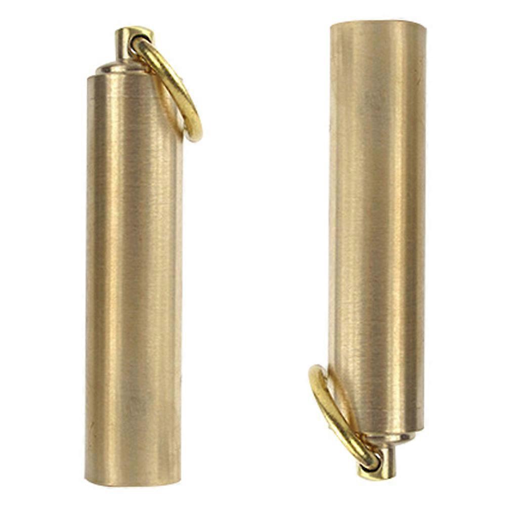 2Pcs Hanging Pill Container Bottle Medicine Canister Lifesaving Equipment