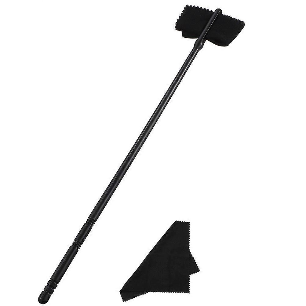 Durable Flute Cleaning Rod Cloth Kit for Piccolo Maintenance – Includes Cleaning Rod, Cloths, and Storage Bag for Flute Case