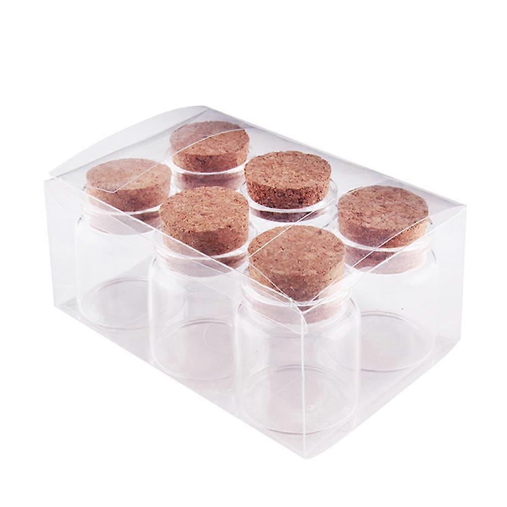 Glass Wish with Top for Storing Things High Borosilicate Glass Assorted Color 50ML
