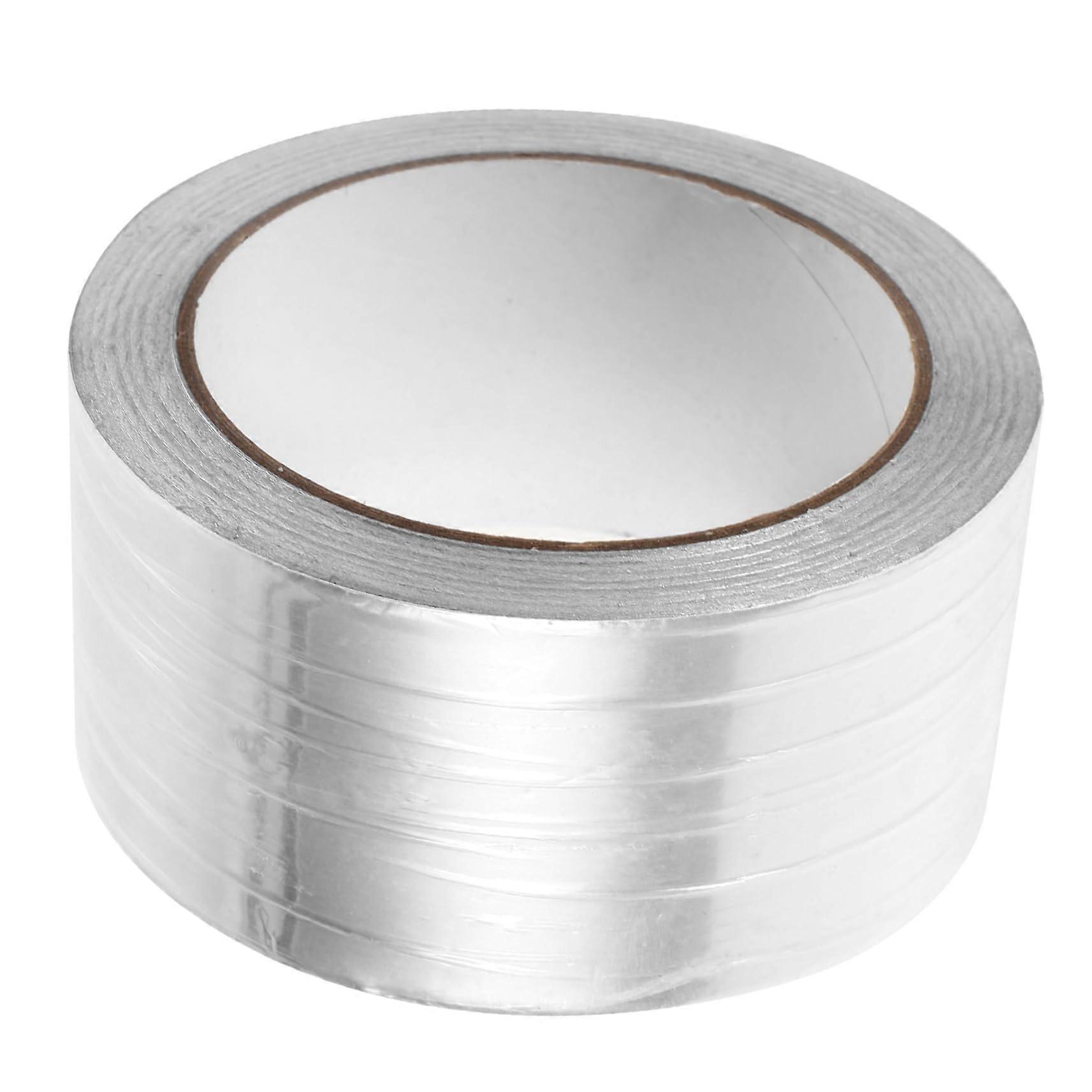 1Roll Aluminum Foil Tape Selfadhesive Insulation Tape for Temperature Applications for Pipe Protection Electrical Applications