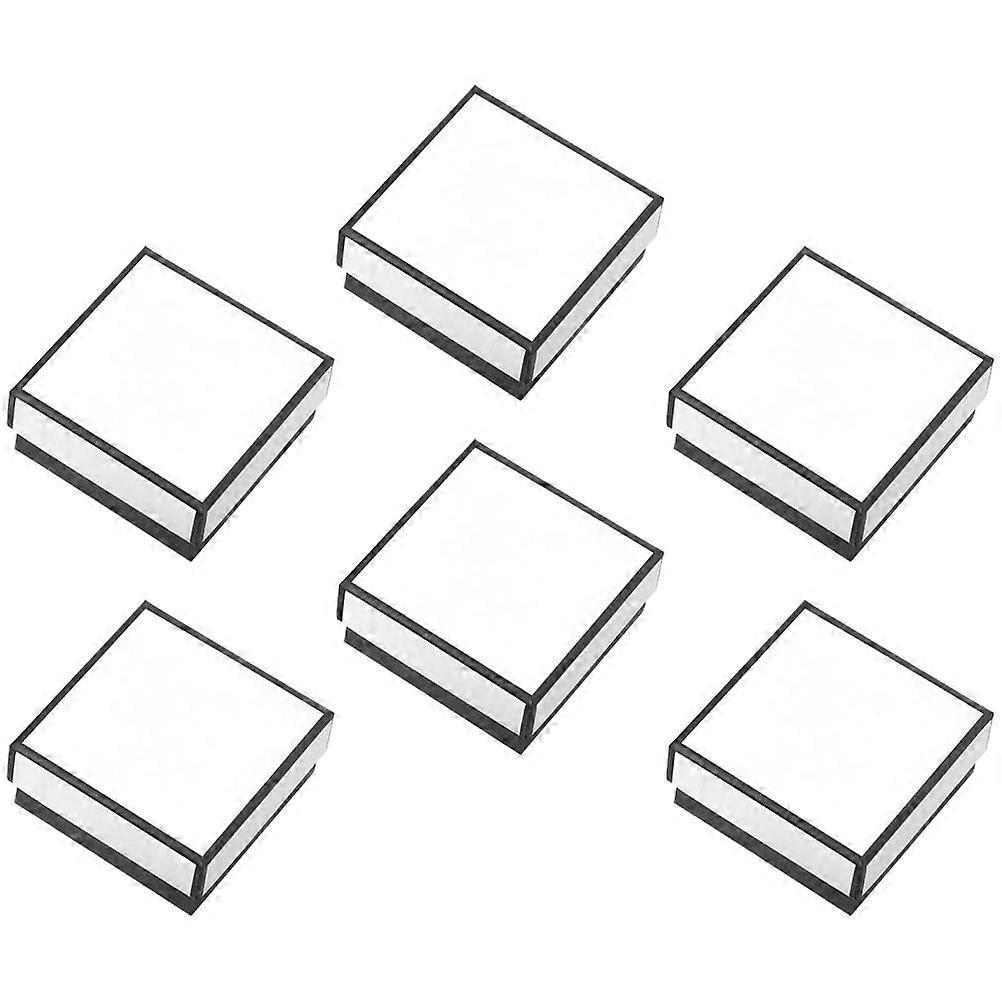 6Pcs Jewelry Organizer Box per collane e orecchini Gift Presentation Case
