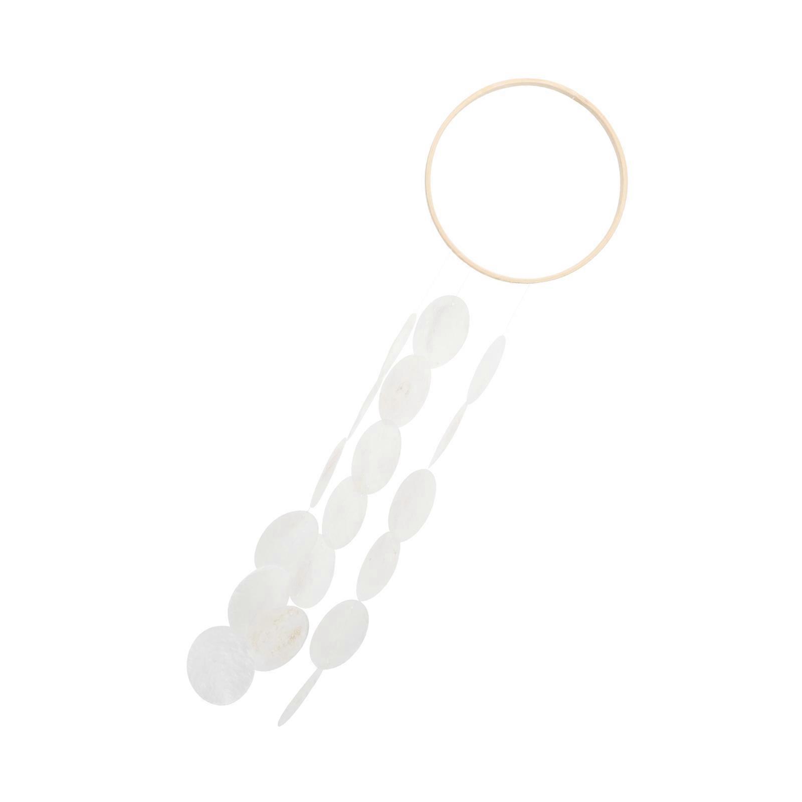 White Shell Decorations for Home Decoration Supplies with Durable Synthetic Material