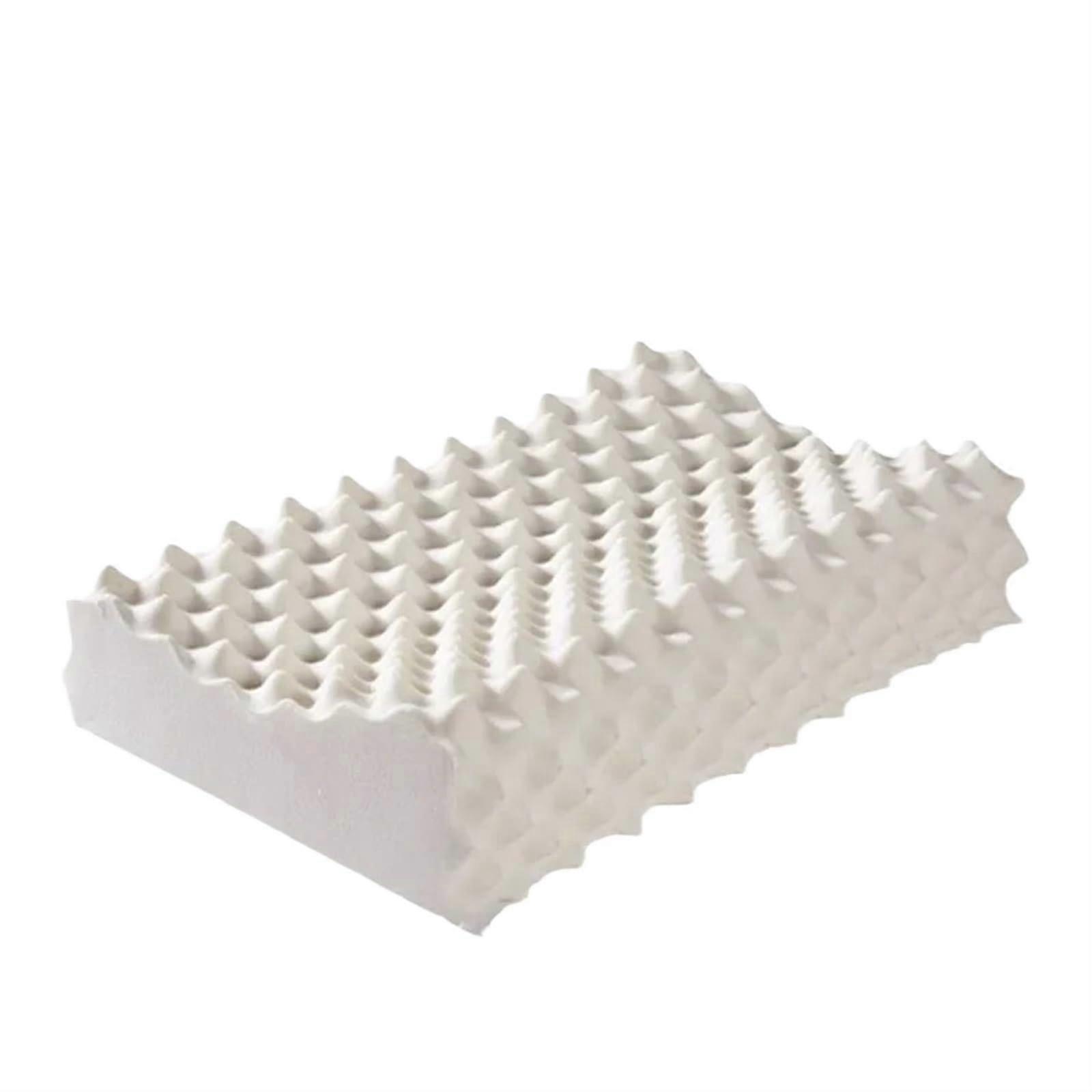 Orthopedic Pillow Natural Latex Massage With Memory Foam Neck Support Slow Rebound For Side And Back Sleepers 40x60cm