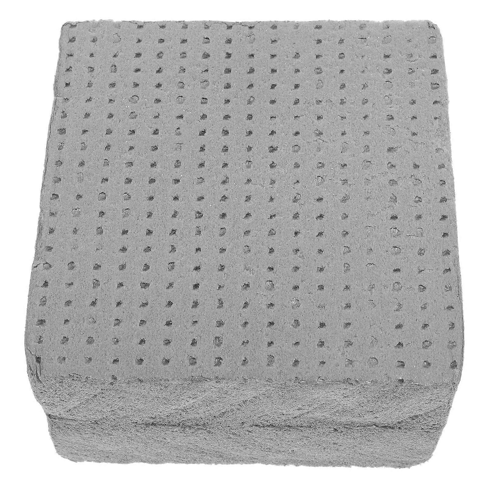 Professional Packing Liner Floral Foam Block for Garden Use Grey Color Ensures Stability 6.5 x 4.5 x 3 inches