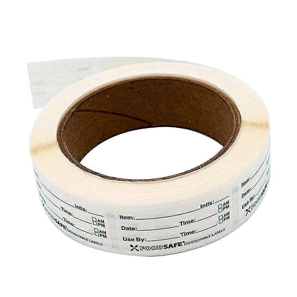 1 Roll 250pcs Freezer Fridge Food Storage Labels Stickers