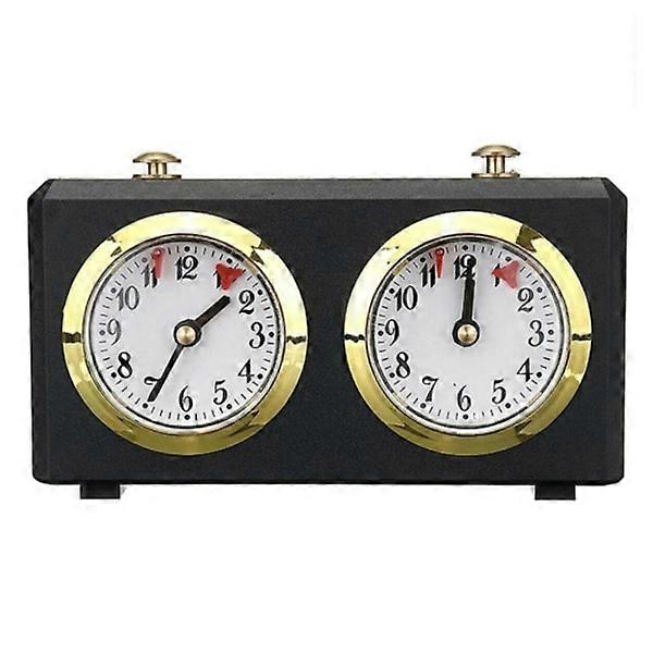 DT05ah Mechanical International Chess Clock (Black), Chess Timer, Game Clock