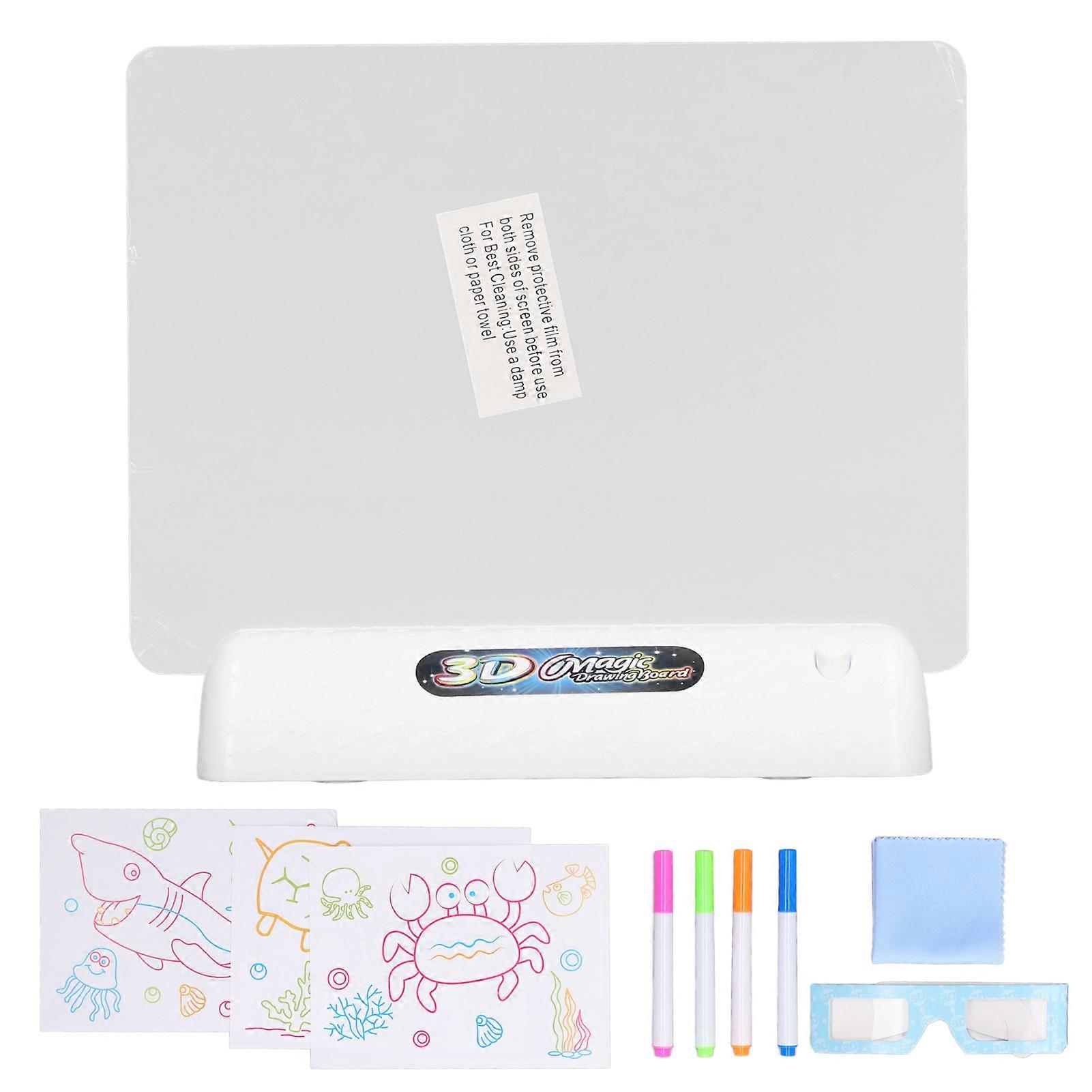 Ultimate Light Board DIY 3D Luminous Colorful Doodle Light Board for Kids Children Ocean