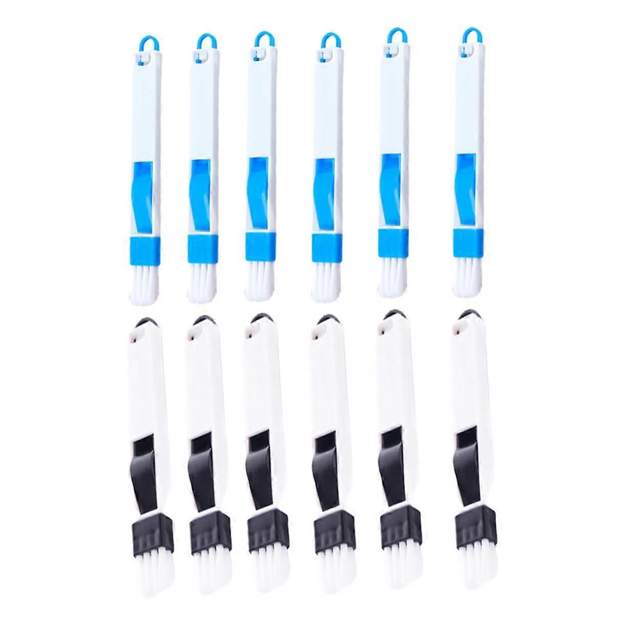 12-Piece Cleaning Set with Brush and Dustpan, Removable Keyboard and Window Corner Brush for Precise Cleaning